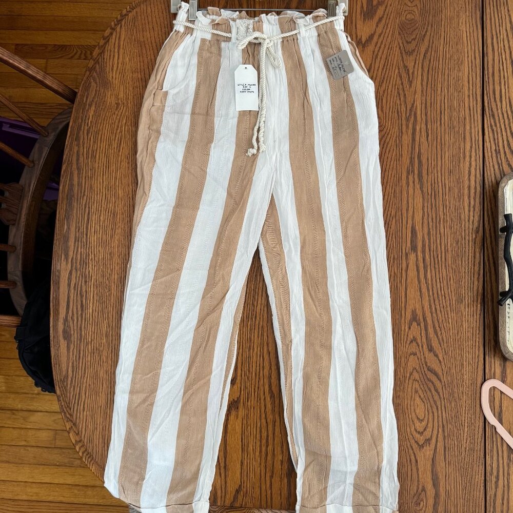 SADIE & SAGE BEACHY PANTS NWT